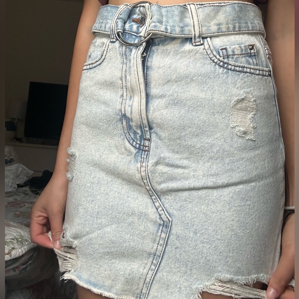 Skirt jeans